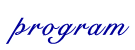 program